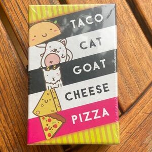 NIB Taco Cat Goat Cheese Pizza Card Game